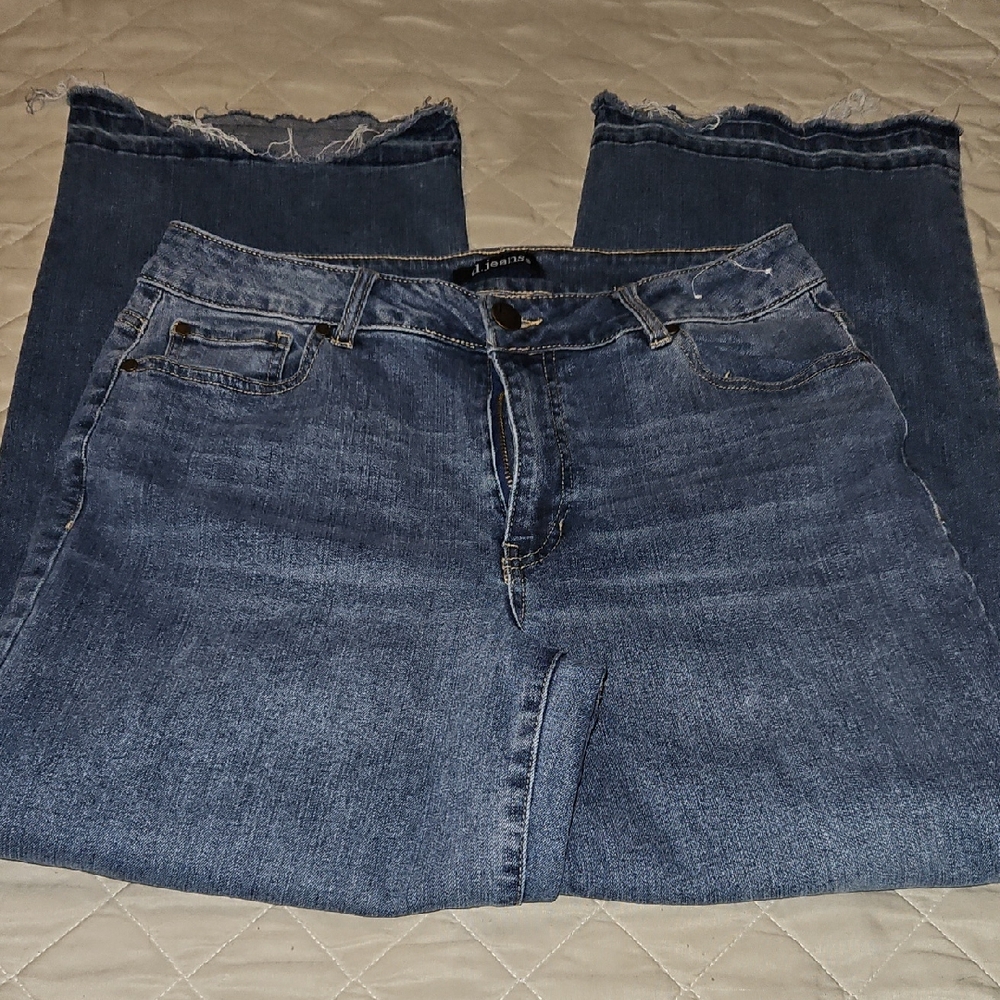 d. jeans Dark Blue Flare Jeans